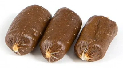 TiTBiT 0,6кг колбаски Petini с ягненком - банка 2л (минимальный отпуск - 60 штук в банке) фото