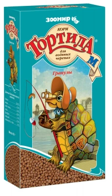 Зоомир 0,09кг Тортила-М корм для водных черепах гранулы (904) фото