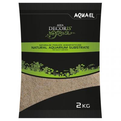 Грунт (AQUAEL) кварцевый песок AQUA DECORIS QUARTZ SAND 0,4-1,2 мм 2 кг (1/8)