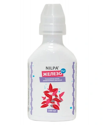 Стимулятор (Нилпа) Железо для роста аквариумных растений 230мл для повышения содержания железа (Fe2+)