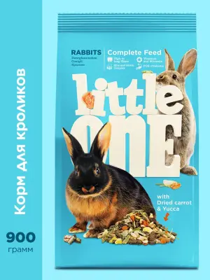 Little One 0,9кг Корм для кроликов фото