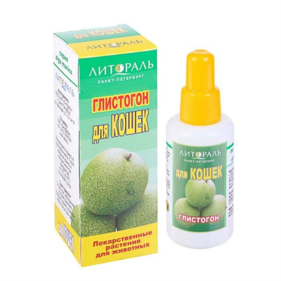 Лечебные травы Глистогон настой для кошек, 50мл фото