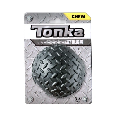 Мяч (Tonka) рифленый черный, 8,9см фото Мяч (Tonka) рифленый черный, 8,9см фото