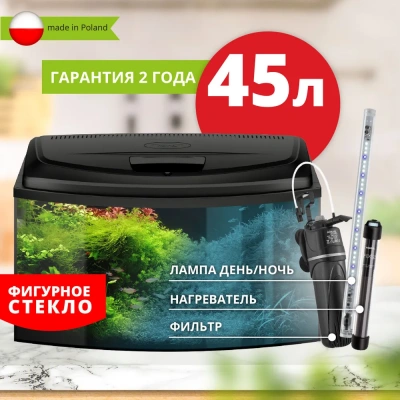 Аквариум (Aqua El) Aqua4 D&N 60 45л фигурный