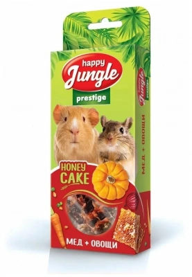 Happy Jungle PRESTIGE 0,085кг корзинки для грызунов мед+овощи 3шт (J505) фото Happy Jungle PRESTIGE 0,085кг корзинки для грызунов мед+овощи 3шт (J505) фото