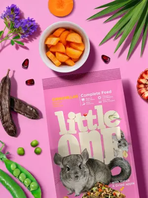 Little One 0,9кг Корм для шиншилл фото