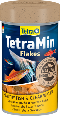 Tetra Min Flakes 0,1л корм хлопья для рыб фото