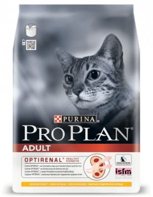 PRO PLAN Д/Взр кошек Курица Рис 3 кг PRO PLAN Д/Взр кошек Курица Рис 3 кг