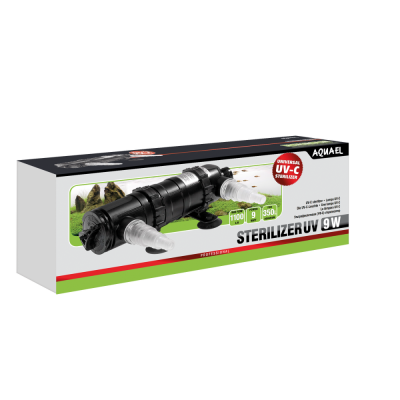 Стерилизатор (AQUAEL) STERILIZER UV AS 9Вт 250-350л (поглощающий водоросли)