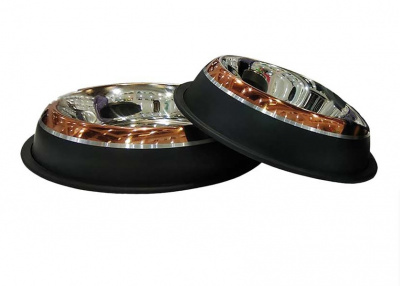 Миска (Догман) на резинке  № 2 цветная радуга 0,71л Миска (Догман) на резинке  № 2 цветная радуга 0,71л