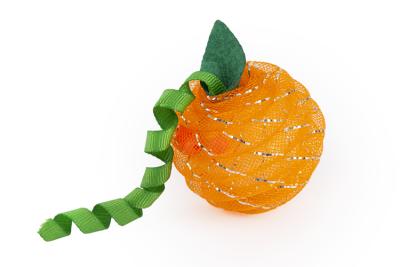 Игрушка (Wogy) погремушка Апельсин 6см с пружинкой для кошек Игрушка (Wogy) погремушка Апельсин 6см с пружинкой для кошек