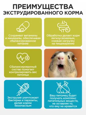 Mikimeals Complex 0,5кг корм для морских свинок (520530) фото