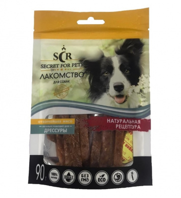 Секрет (Secret) 0,09кг лакомство нарезка из кролика для собак мини-пород (RК004)