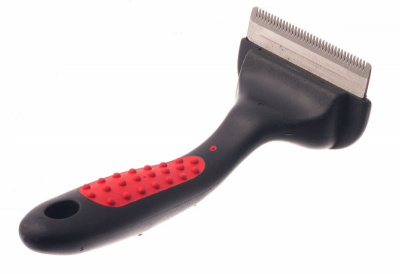 Расческа-триммер (Hello Pet) 42137M 37 крупных зубьев, средний фото Расческа-триммер (Hello Pet) 42137M 37 крупных зубьев, средний фото