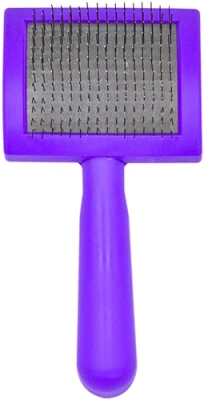 Пуходерка (Зооэкспресс) 23081 пластмассовая средняя без капли  8*16 см