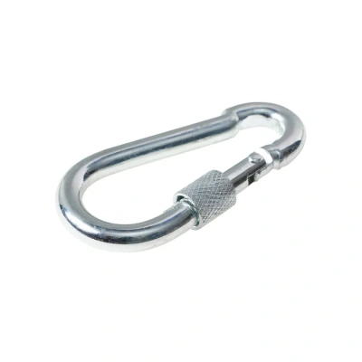 Карабин (ZooOne) монтажный с гайкой (Кит.) 70*7мм./50/ фото