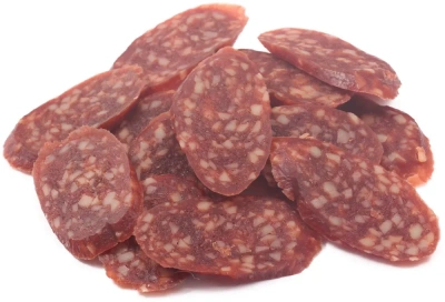 TitBit Колбасный двор нарезка Бергамо 80 г фото