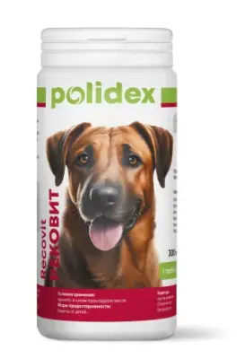 Polidex Recovit 300 таб витаминно-минеральный комплекс для собак фото