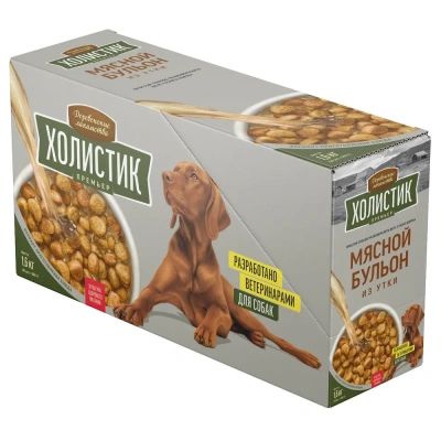 Деревенские лакомства Холистик Премьер 0,16кг Мясной бульон из утки для собак (79842217) фото