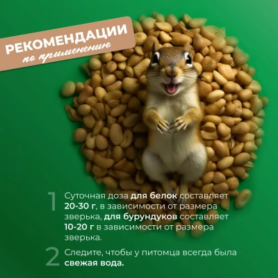 Little One 0,4кг Корм для белок и бурундуков (180271) фото Little One 0,4кг Корм для белок и бурундуков (180271) фото