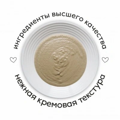 Лакомство Секрет (Secret) 0,09кг крем-суп из кролика с сыром и таурином для кошек (MT002) фото