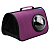 Сумка-переноска (Rich Breed) MYJET иллюминатор/сетка размер L 46*27*28 фиолетовый фото