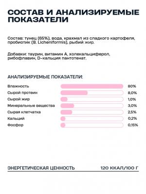 Wellement 0,08кг Тунец жидкий топпинг для кошек фото Wellement 0,08кг Тунец жидкий топпинг для кошек фото