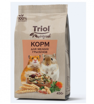 Triol 0,45кг корм для мелких грызунов Triol 0,45кг корм для мелких грызунов