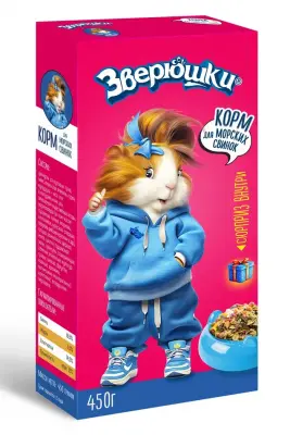 Зоомир 0,45кг Зверюшки корм для морских свинок (641) фото