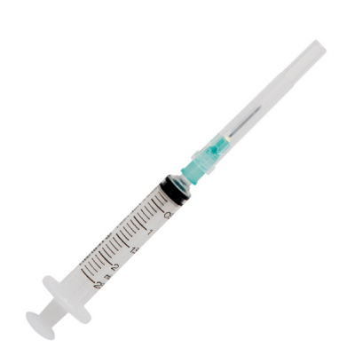 Шприц 2мл 3-х комп. одноразовый с иглой 0,6х25 KOMETALINE (150 шпр/уп) Шприц 2мл 3-х комп. одноразовый с иглой 0,6х25 KOMETALINE (150 шпр/уп)