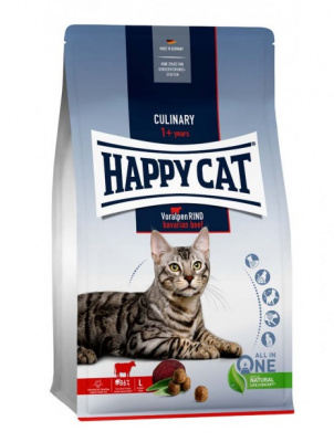 Happy Cat Culinary 1,3кг альпийская говядина сухой для кошек (140279)
