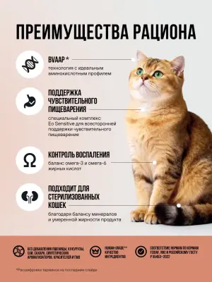 Bowl Wow 0,085кг ягненок и шпинат в кусочки в желе для кошек с чувствительным пищеварением (665151) фото