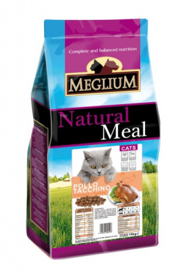 Meglium 3кг курица, индейка сухой для кошек (010310) фото