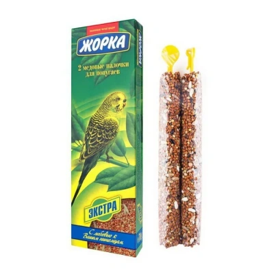 Жорка 0,07кг медовые палочки экстра для попугаев (2шт) фото