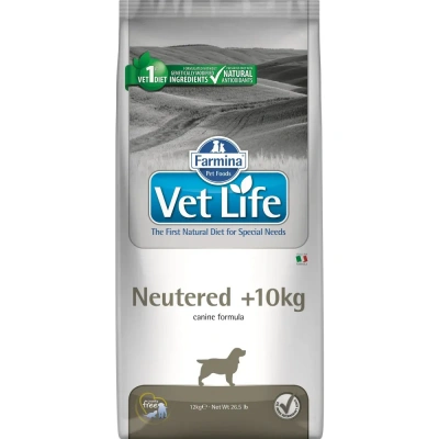Farmina (Фармина) Vet Life Dog Neutered 12кг с курицей сухой для стерилизованных и кастрированных собак более 10кг (5098) фото Farmina (Фармина) Vet Life Dog Neutered 12кг с курицей сухой для стерилизованных и кастрированных собак более 10кг (5098) фото