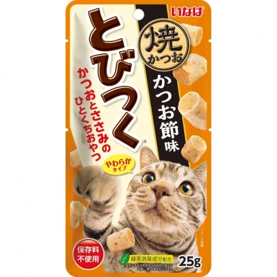 Inaba Tobitsuku Yakikatsuo 0,025кг со вкусом кацуобуси лакомство для кошек Inaba Tobitsuku Yakikatsuo 0,025кг со вкусом кацуобуси лакомство для кошек фото