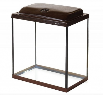 Аквариум AquaPlus STD П75 венге (51х32х55 см) стекло 6 мм, прямоугольный, 68 л., с лампой Т8 1х14Вт.