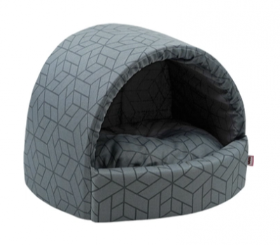 Дом (Зооэкспресс) эстрада "Геометрия" №2 760725 39*35*35 см серый