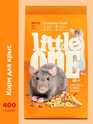 Little One 0,4кг Корм для крыс