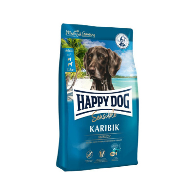 Happy Dog Supreme Sensible Karibik 2,8кг морская рыба с картофелем беззлаковый сухой для собак средних и крупных пород при пищевой аллергии Happy Dog Supreme Sensible Karibik 2,8кг морская рыба с картофелем беззлаковый сухой для собак средних и крупных пород при пищевой аллергии