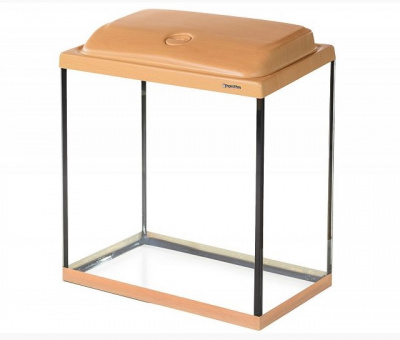 Аквариум AquaPlus STD П75 бук (51х32х55 см) стекло 6 мм, прямоугольный, 68 л., с лампой Т8 1х14Вт.