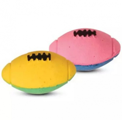 Игрушка (Triol) Мяч для регби двухцветный 5.5см 1уп (1/25)