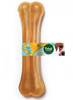 Triol 0,08кг Косточка жевательная DENTAL из сыромятной кожи, 16см (уп. 1шт.) (10151143) Triol 0,08кг Косточка жевательная DENTAL из сыромятной кожи, 16см (уп. 1шт.) (10151143)