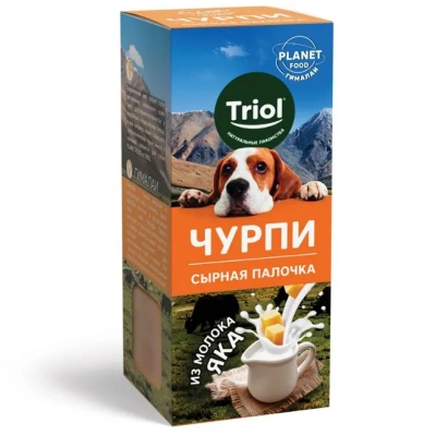 Triol 0,03кг Planet Food Сырная палочка чурпи S сухое лакомство для собак фото