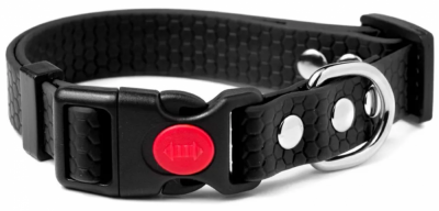 Ошейник (PerseiLine) БИОТАН многоразмерный с фиксатором 25" 33-55 см черный L