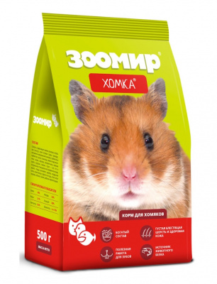 Зоомир Хомка 0,5кг корм для грызунов (120122) фото