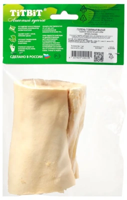 TiTBiT 0,252кг лакомство голень говяжья малая (мягкая упаковка) фото