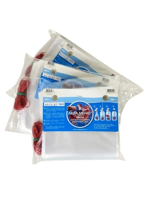 Пакет (Аква меню) 22см для переноса рыб полиэтилен (50шт) фото Пакет (Аква меню) 22см для переноса рыб полиэтилен (50шт) фото