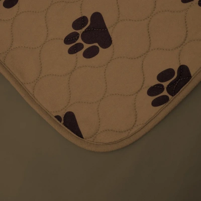 Пеленка (ZooOne) впитывающая многоразовая, коричневая 65*80 см фото