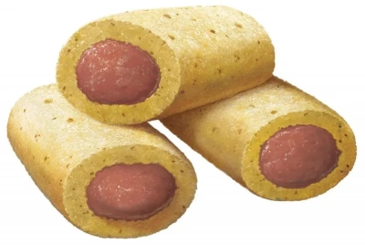 Деревенские лакомства мини-колбаски 0,04кг с пюре из говядины для кошек (72504079) фото